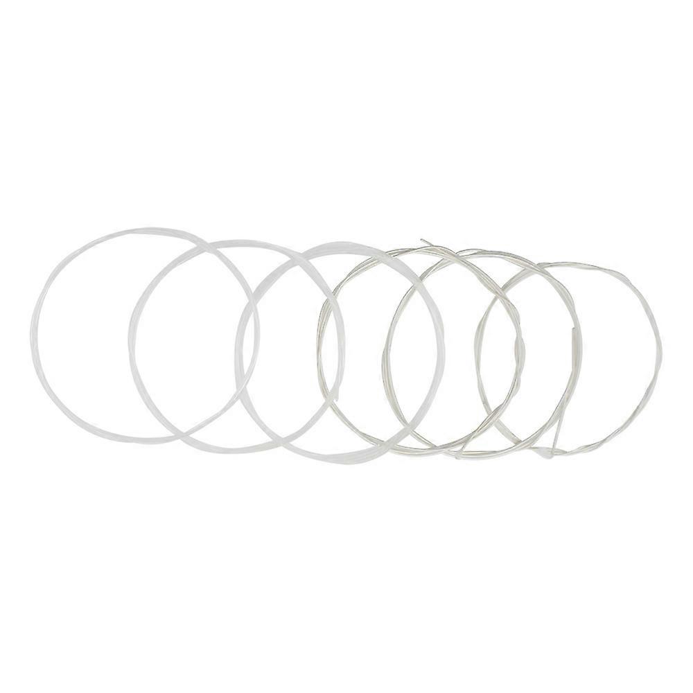 6pcs Clear Nylon Ukulele Strings Ukulele Nylon Strings Nylon Ukulele Strings
