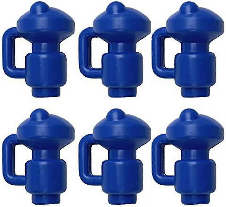 protective end caps trampoline end caps 6pcs post caps  3.2 mm,particularly sturdy weatherproof end caps