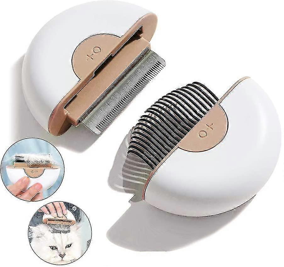 Cat Brush, Cat Comb For Grooming, Kitten Massager Brushes And Deshedding Tool