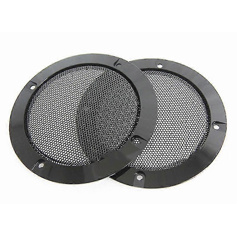 2 stuks 4 inch luidspreker luidspreker grille luidspreker vervangbare ronde luidsprekerbescherming grille