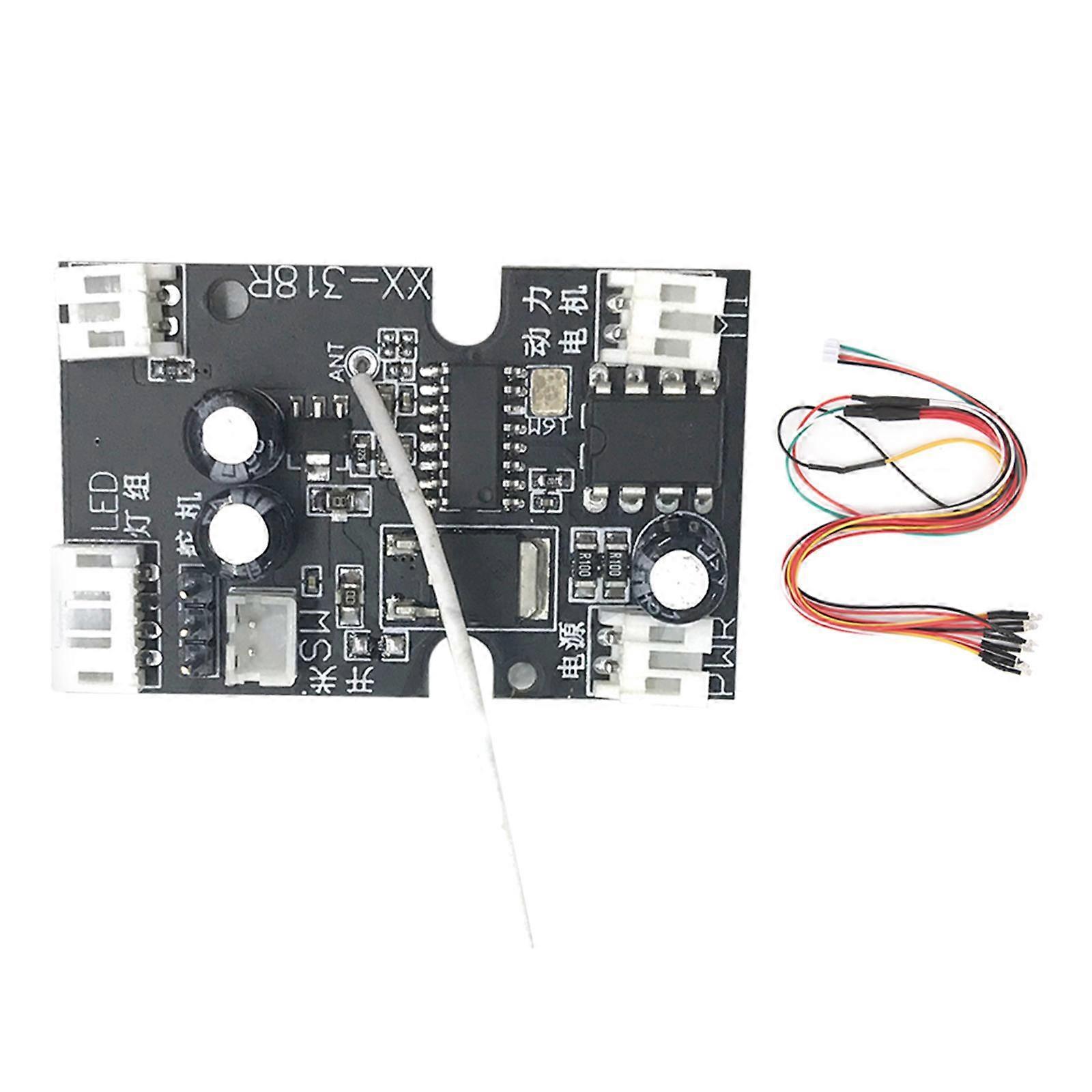 Electronic Component Circuit Board Main Receiving Board for WPL D42 RC Car Modification Parts - A