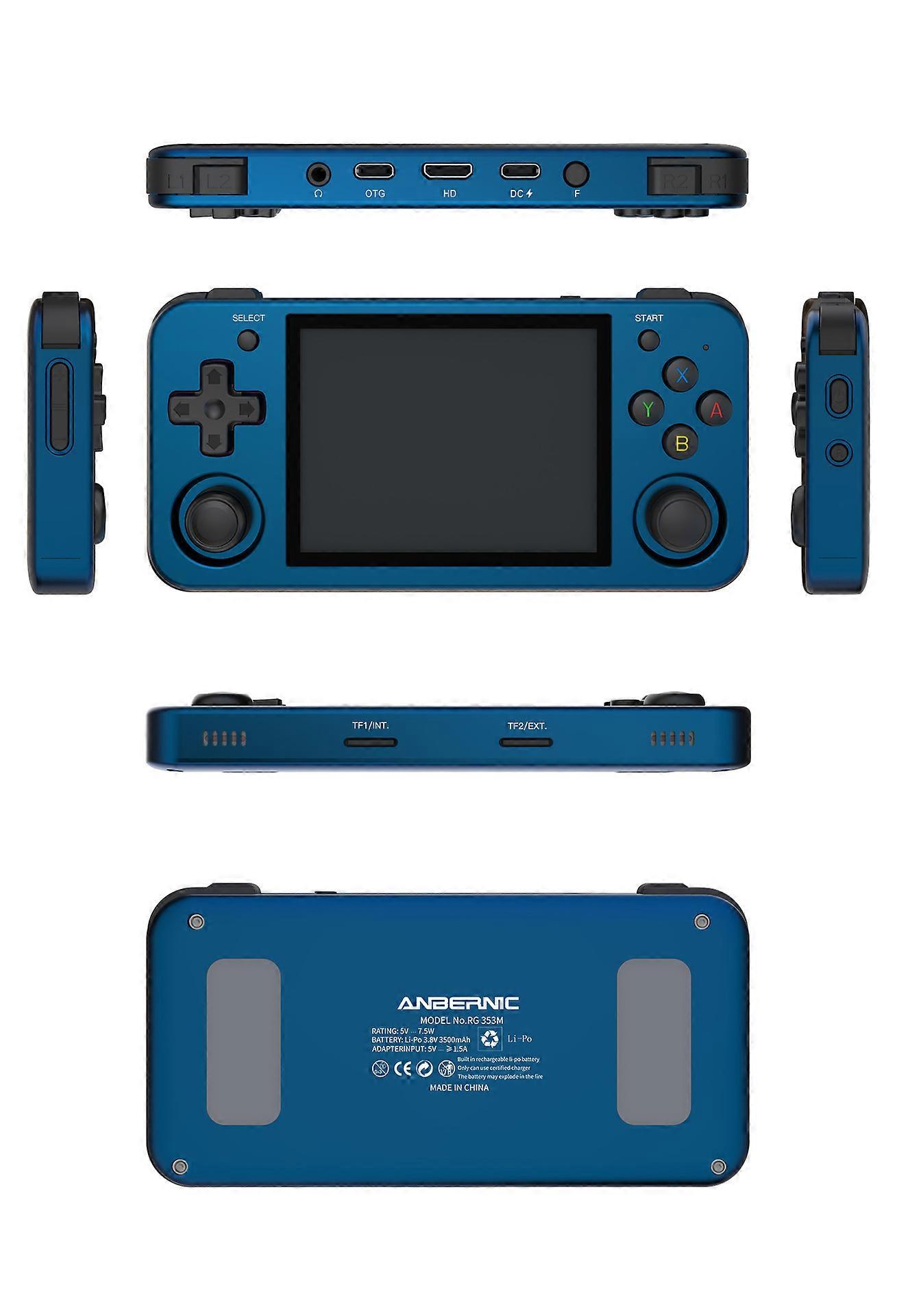 RG353M Handheld Game Console 3.5 Inch IPS Screen 20000 Games Arcade Game Player For Android 11 64 Bit Linux System Kids Gifts
