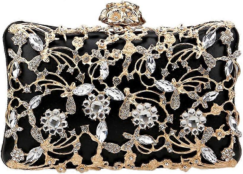 حقيبة يد فاخرة عصرية للنساء مع حجر الراين