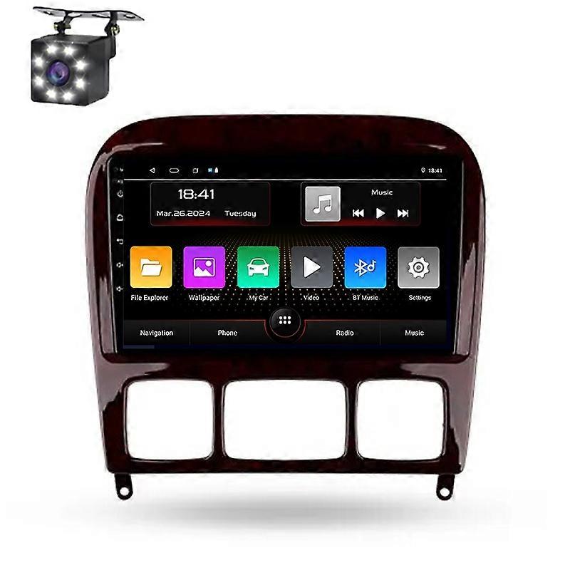 Radio auto pentru Benz S-Class S Class W220 VV220 1998 - 2005 Multimedia Video Player Carplay GPS
