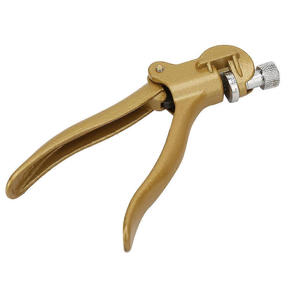 Hand Saw Zinc Alloy Copper Alloy Saw Set Tool, Adjustable Sawing Pliers for Work, Gently Press the Handle, Precision Lock