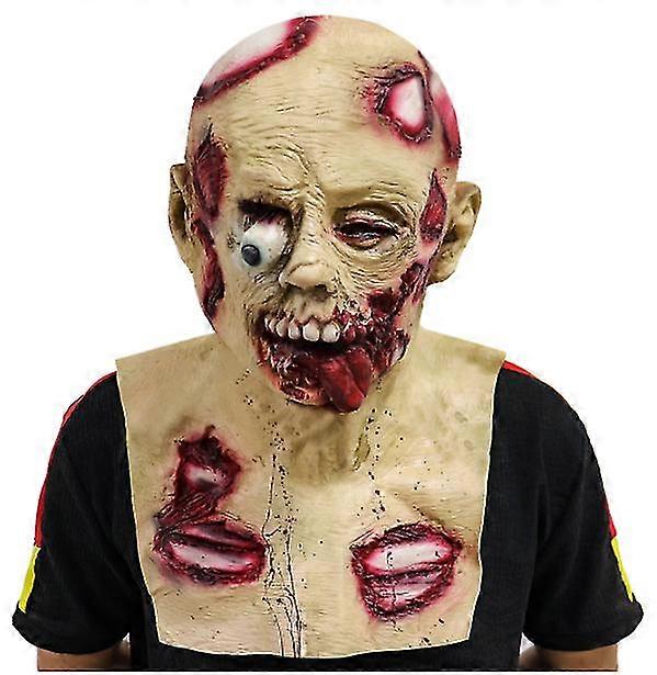 ハロウィーン フルラテックスマスク ホラー 怖いラテックス ヘッドギア コスプレパーティー 小道具 吸血鬼 フェイスマスク