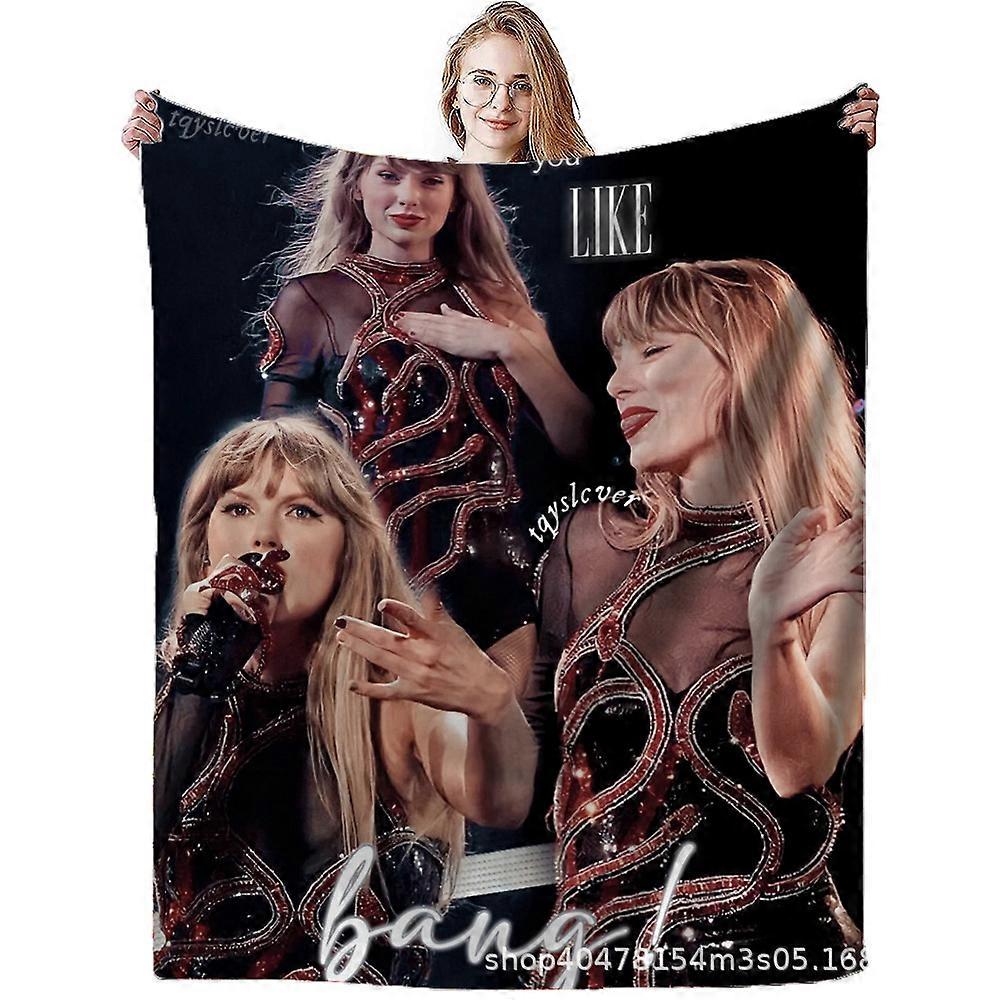Taylor Swift deka Taylor Swift Speváčka flanelová deka Klimatizácia Deka Nap Cover Blanket flanel MT102