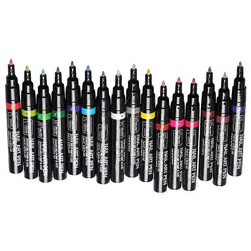 Plastic Nail Pen For Painting-c