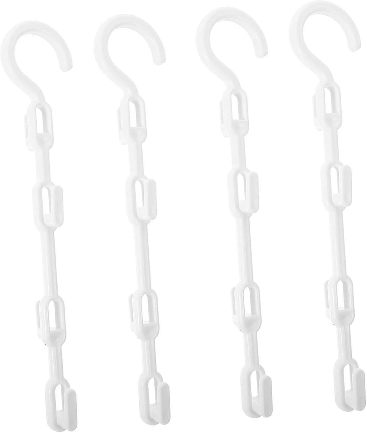 4 Hooks Clothes Rack Organizer with Storage Box  Space Saving Solution