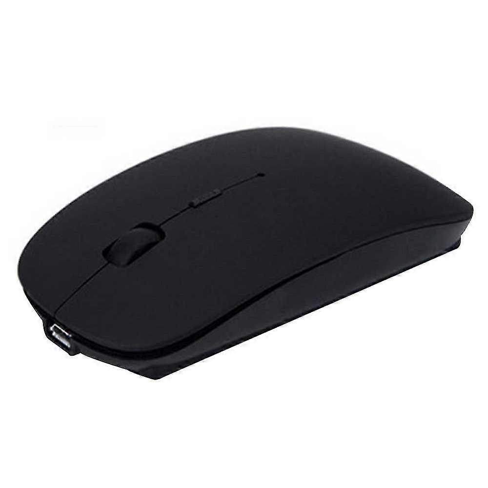 Rechargeable Bluetooth Mouse Compatible With Mac Laptop Wireless Bluetooth Mouse Compatible With Windows Laptop-black