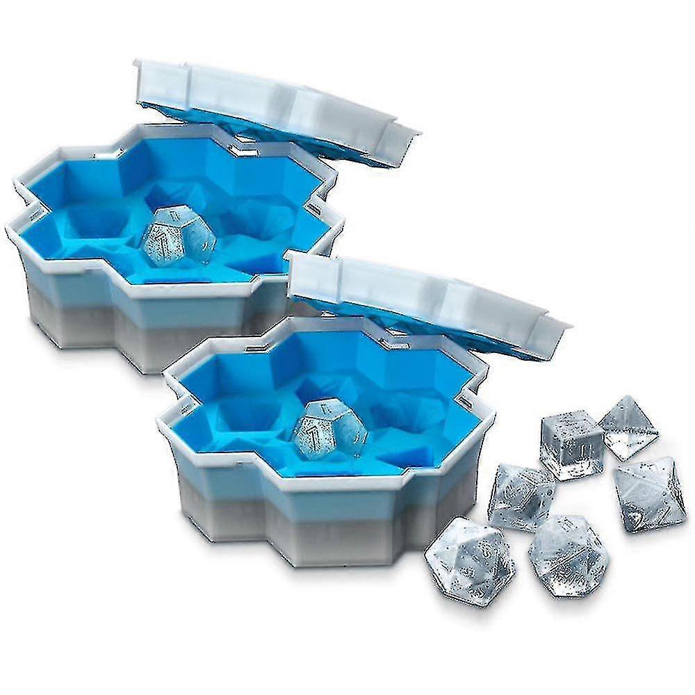 Diy Dice Shaped Ice Mold Trays Chocolate Cake Moulds