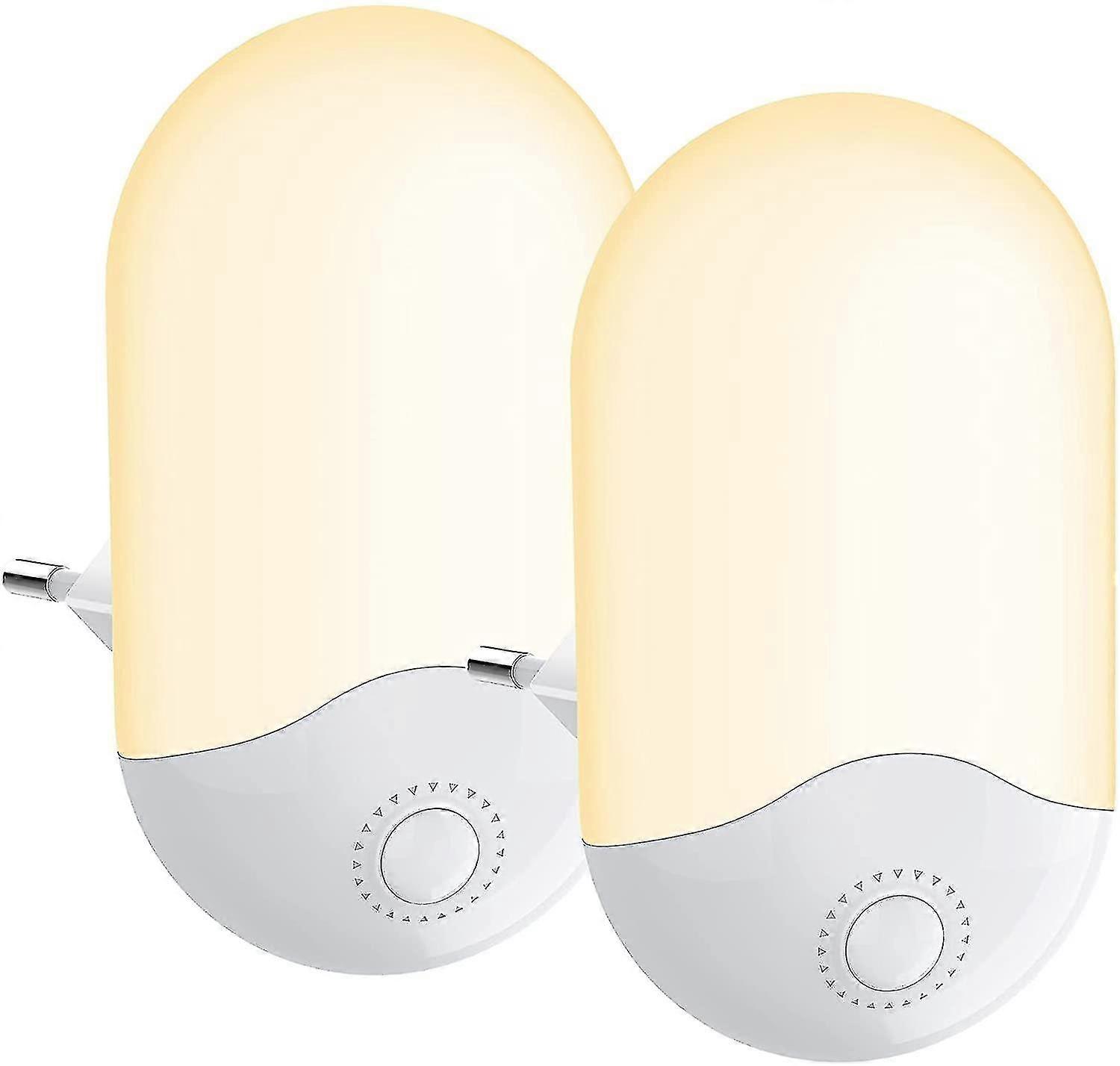 Night Light Socket [2 Pieces] Baby Night Light Wall Light With Twilight Sensor