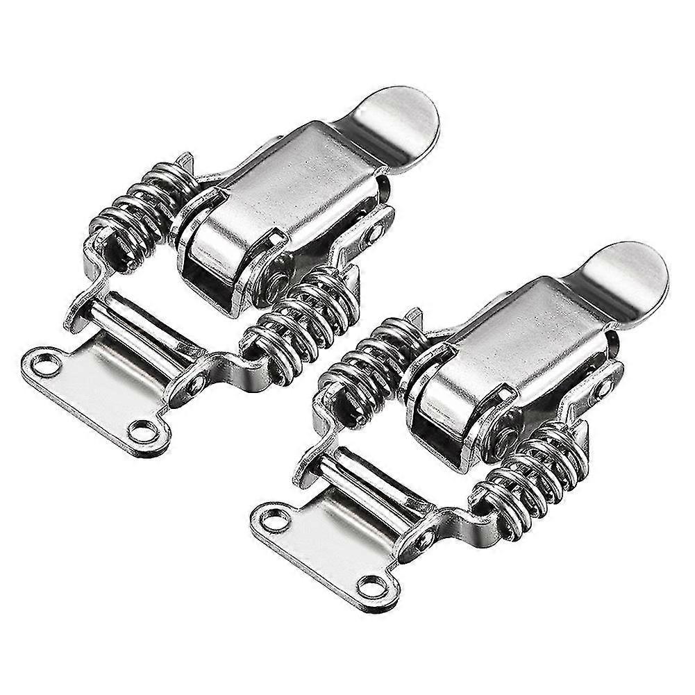 2/4/8pcs Draw Latch Clamp Double Compression Spring For Cabinet Drawer