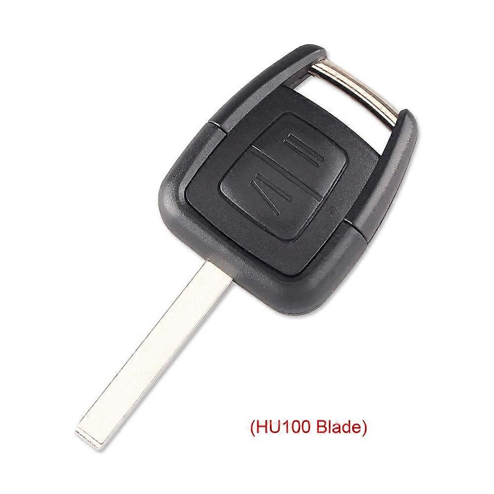 Remote Key Case Fob Shell + Blank Blade Uncut For Vauxhall OPEL Vectra Astra Zafira 2 Button