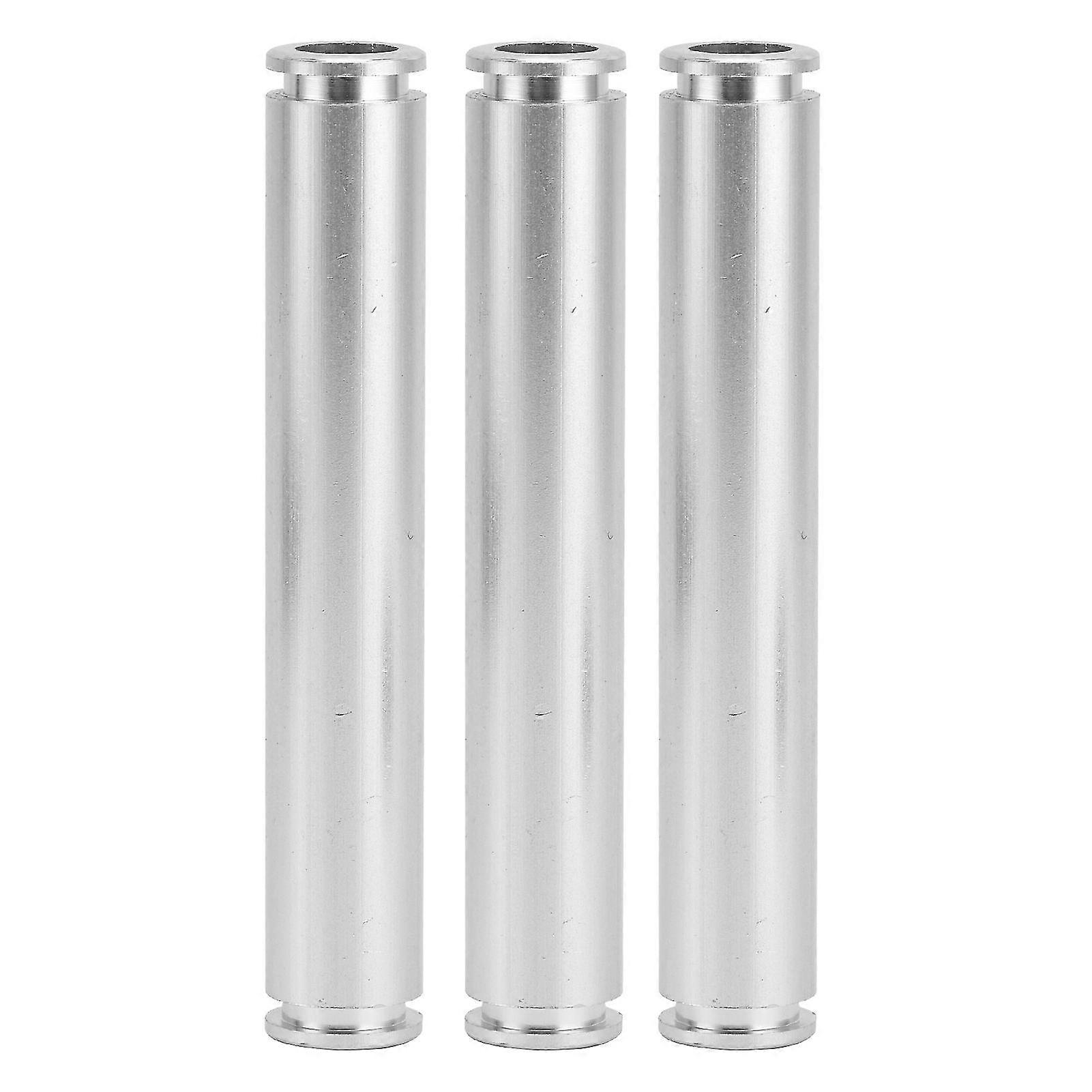 Aluminum Round Tube Oil Free Compressor Tubing Pipe 3 PCS for Air Compressor 0.50.7 IN244