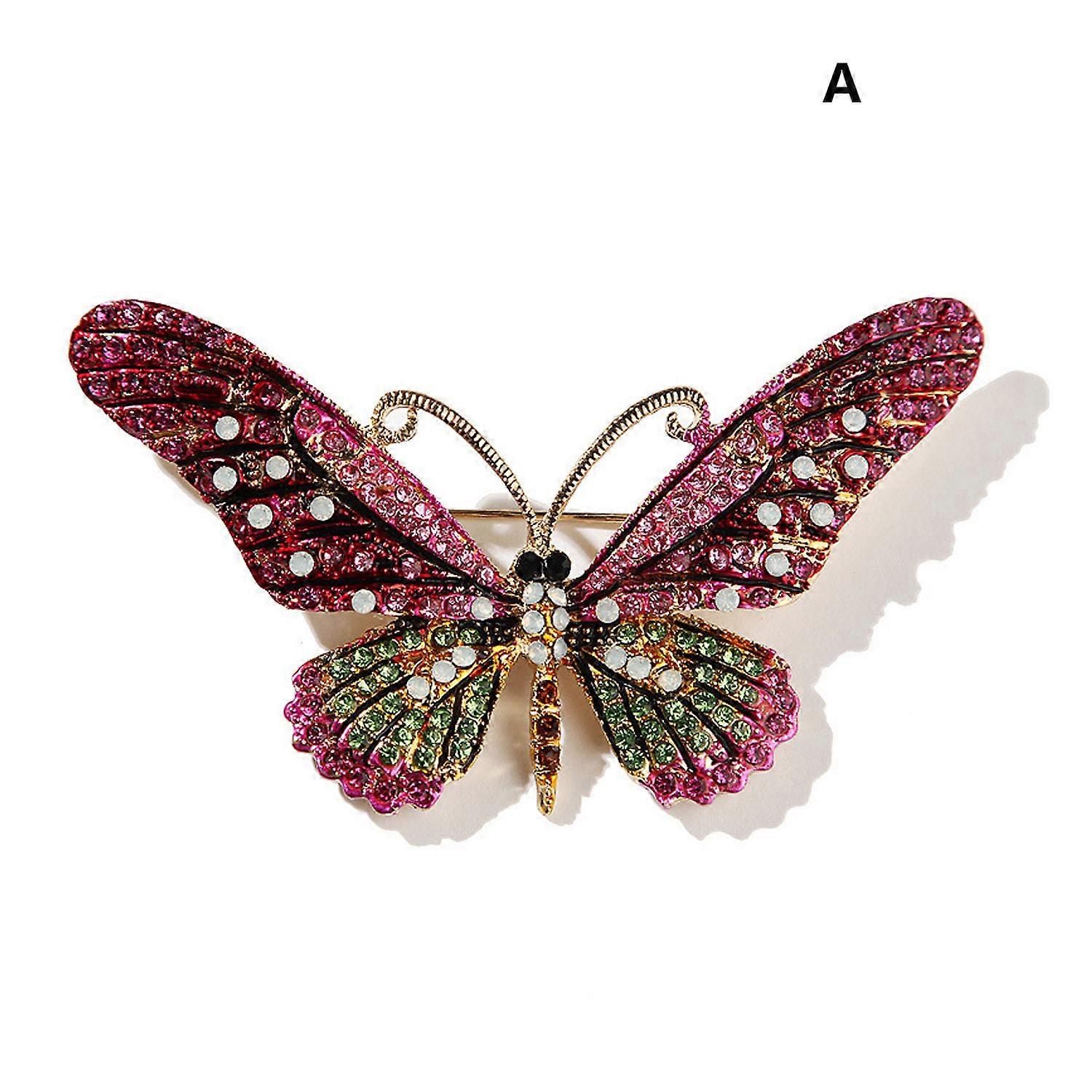 Large butterfly brooch (A)