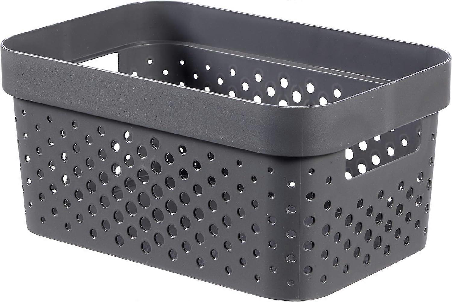 1 Infinity storage basket 4.5L 100% Recycled - Multi-use storage, Stackable and Nestable