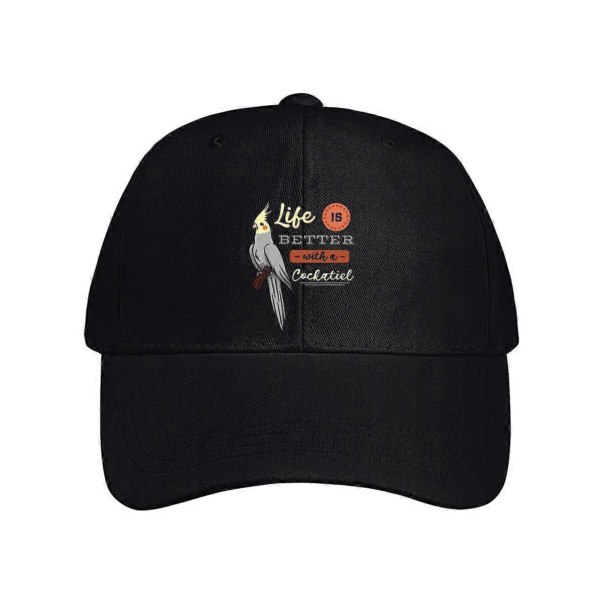 Life Is Better With A Cockatiel Baseball Cap
