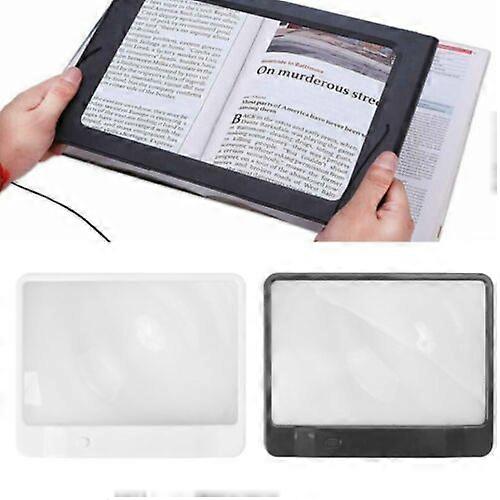3x Handheld Hand-held preto branco LED lâmpada durável multi-funcional portátil com luz F lupier