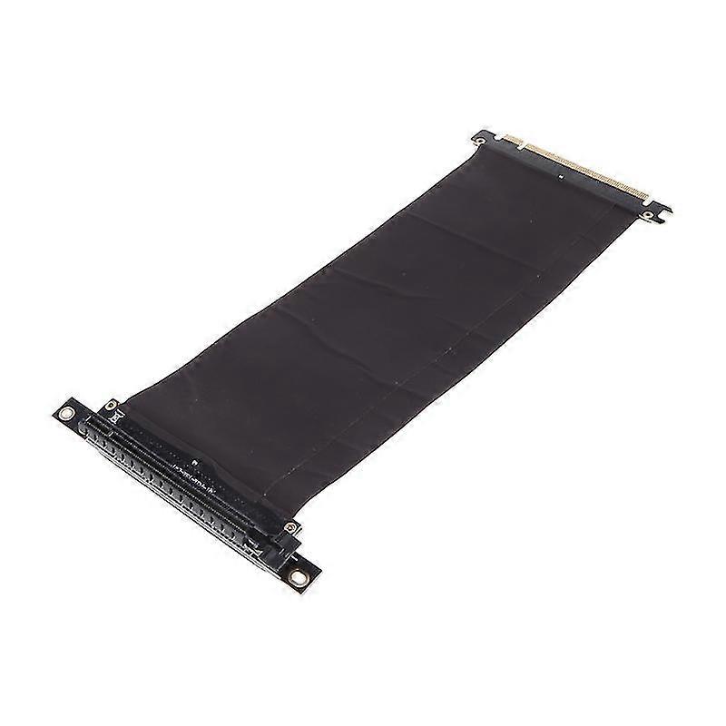 Pci Express Pcie3.0 16x To 16x Flexible Cable Card Extension Port Adapter 90 Degree Angle High Speed Extender Riser Card