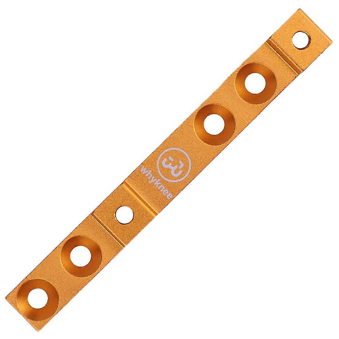 Bicycle Bottle Cage Hole Position Adjustment Frame Gold