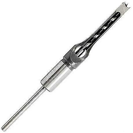 1x Chisel Bits Square Hole, Hss Mortise Cutter Carpentry Tool