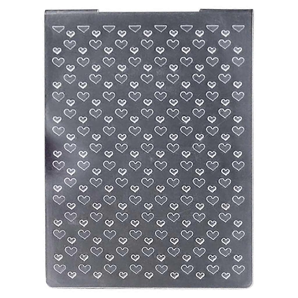 Heart-Shaped Embossing Folders Design DIY Paper Cutting Dies Scrapbooking