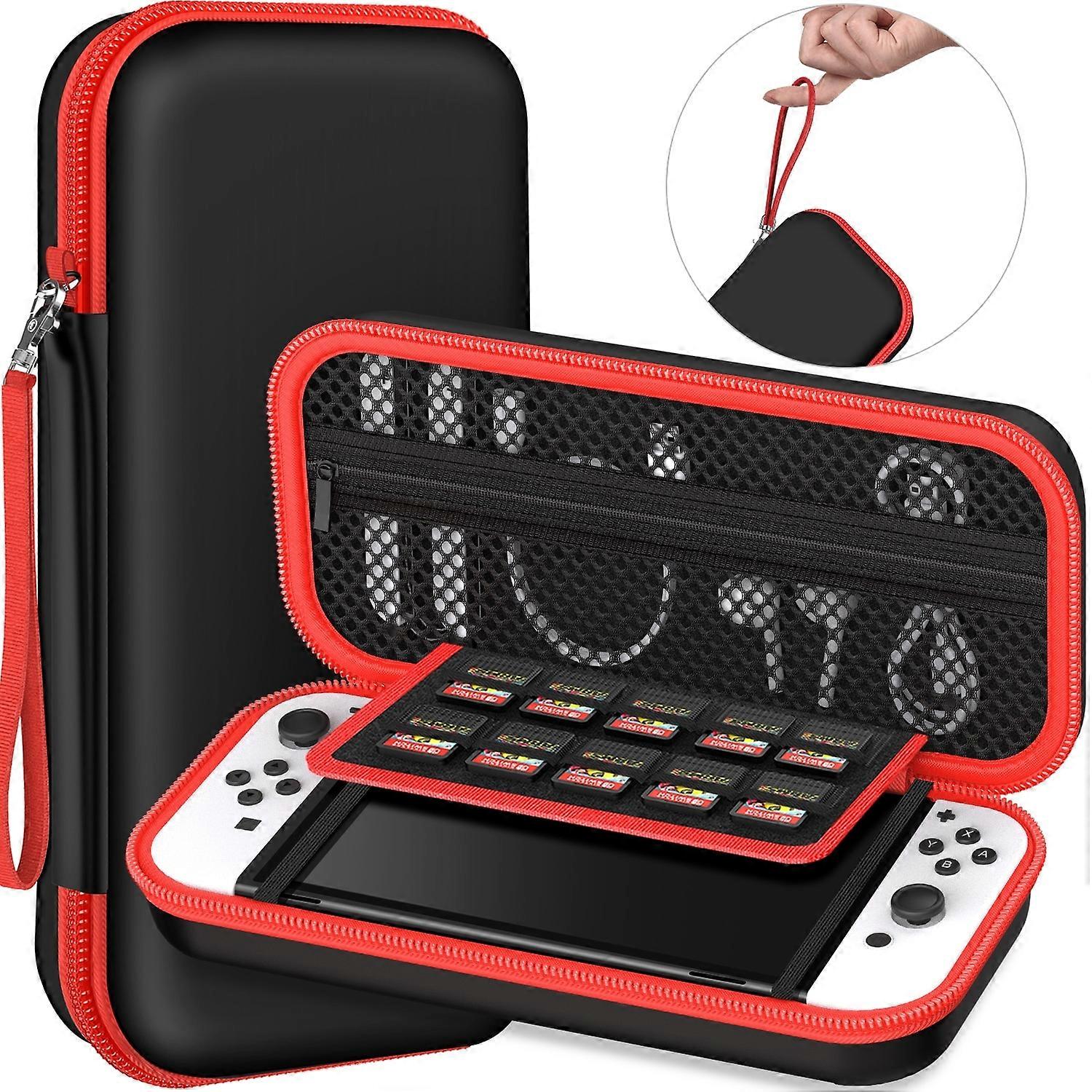 Switch Bag for Nintendo Switch OLED/Switch Carrying Cases Waterproof Protective Travel Bag Compatible Switch Console&Accessories