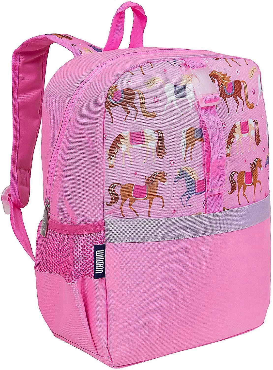Travel Lightweight Kids Horse Print Backpack