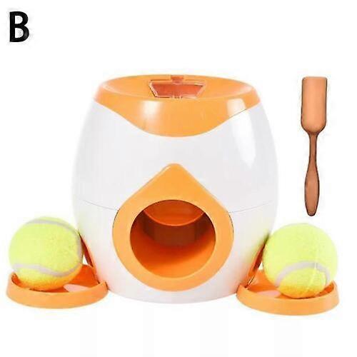 Interactive Pet Ball Launcher and Feeder