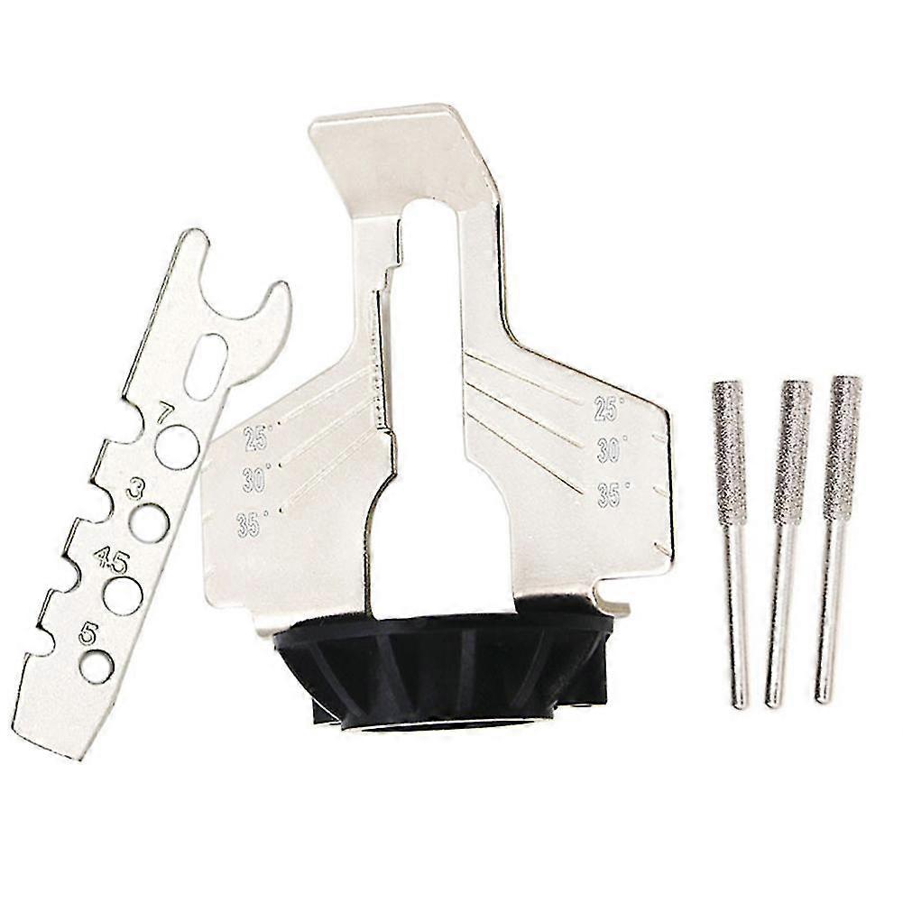 Chainsaw Sharpening Kit Electric Grinder Sharpening Polishing Attachment Set Saw Chains Tool