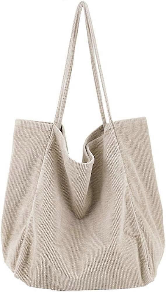 Dam Axelväskor Corduroyväska Handväska Arbetsväskor Skolväska