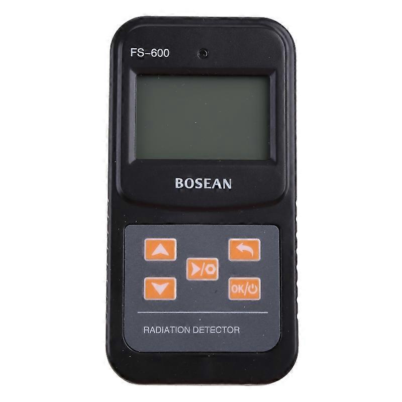 FS-600 Handheld Counter Nuclear Radiation Detector Professional Geiger Counter Detect X-ray -ray -ray USB Charge Battery Powered