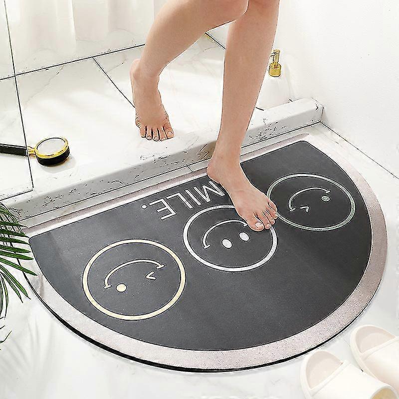 Bath Mat Non Slip Absorbent Shower Bathroom Rug Carpet Quick-drying
