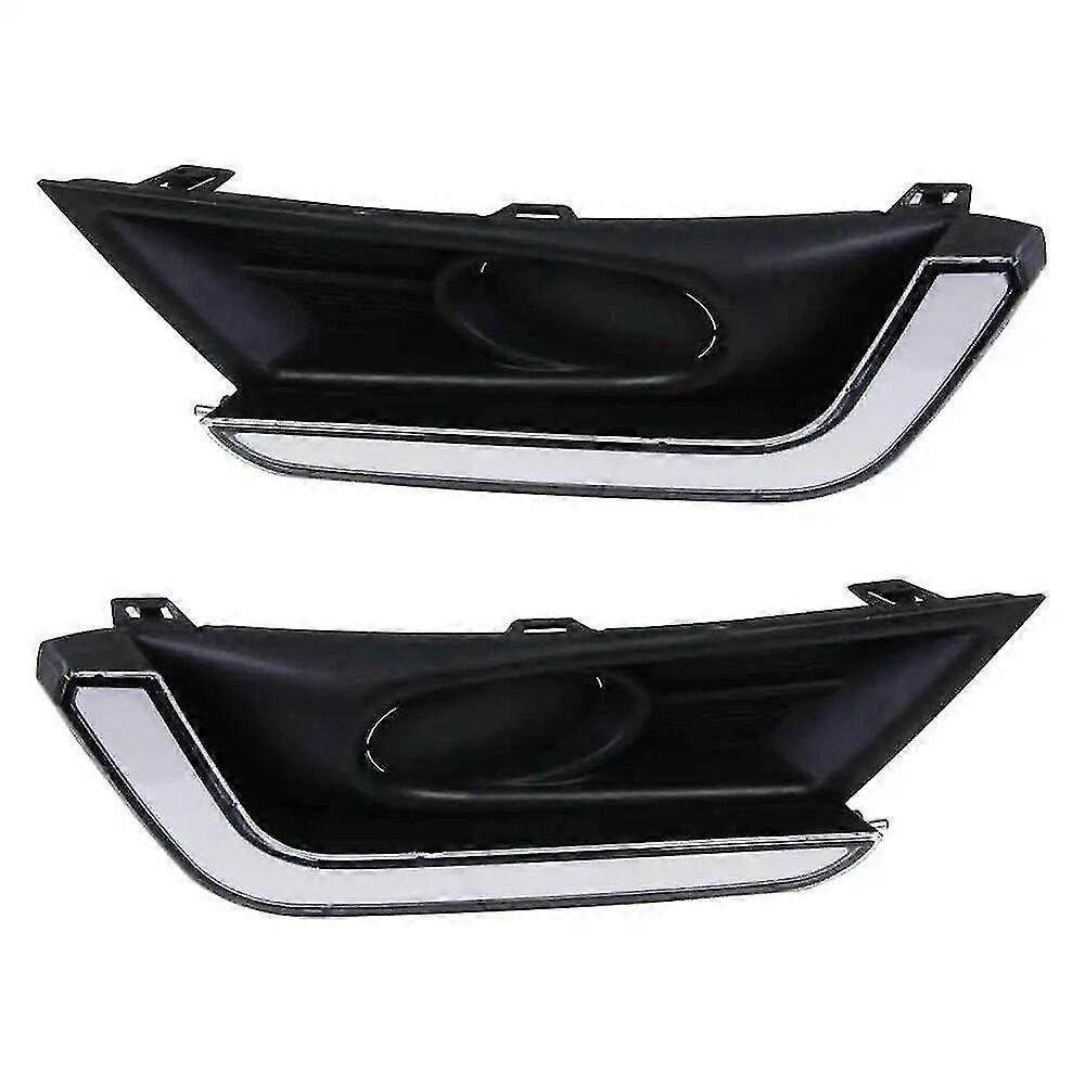 Car Flashing 1 Pair Turn Signal Waterproof Car DRL 12V LED Daytime Running Light Fog lamp For Honda CR-V CRV 2017 2018 2019