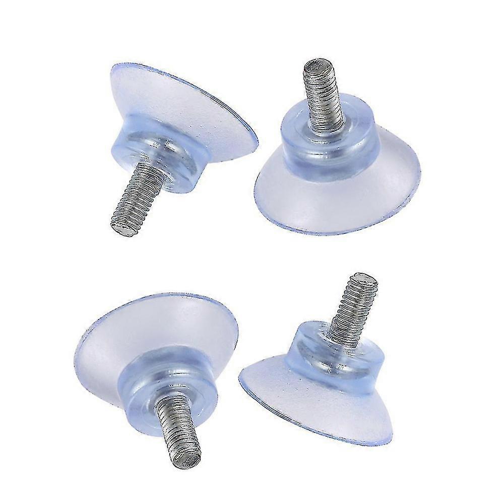 4pcs Screw Suction Cup Transparent-MXBC