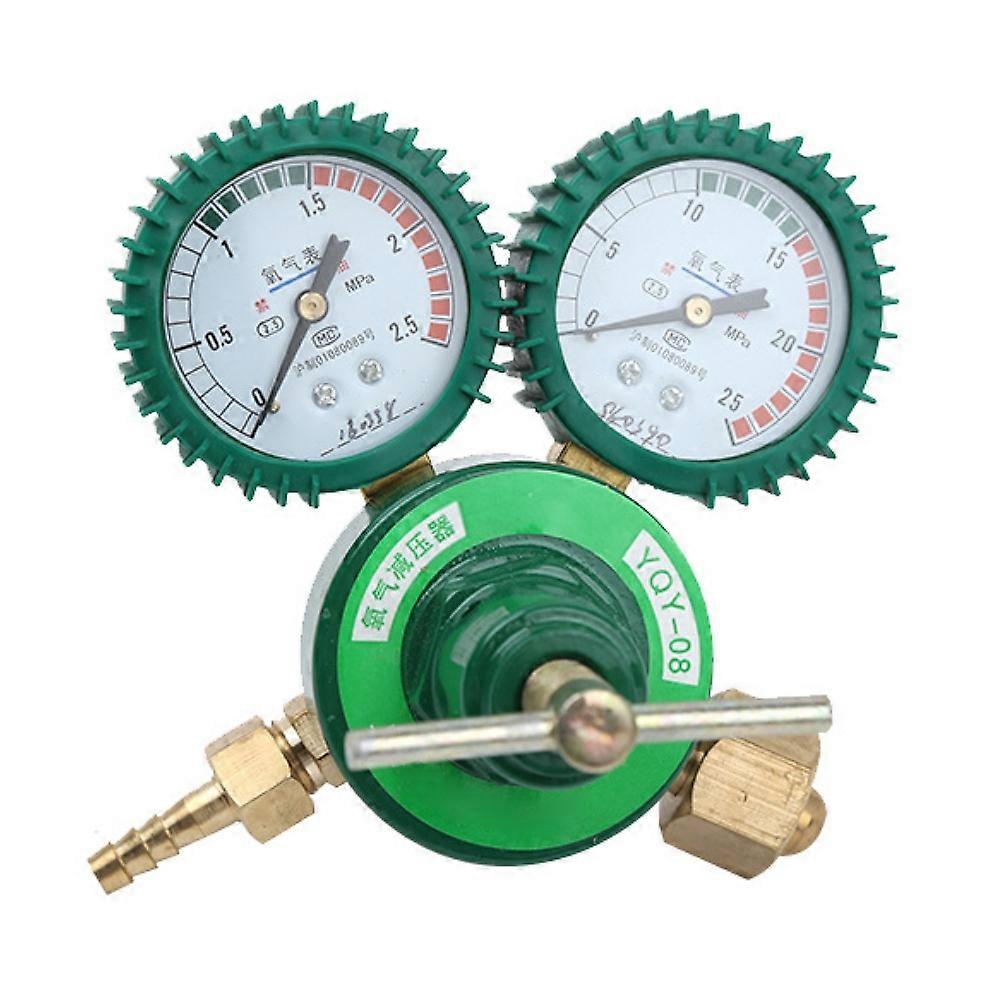 Rubber Sleeve Shockproof Meter Full Copper Oxygen Gas Regulator Pressure Reducer