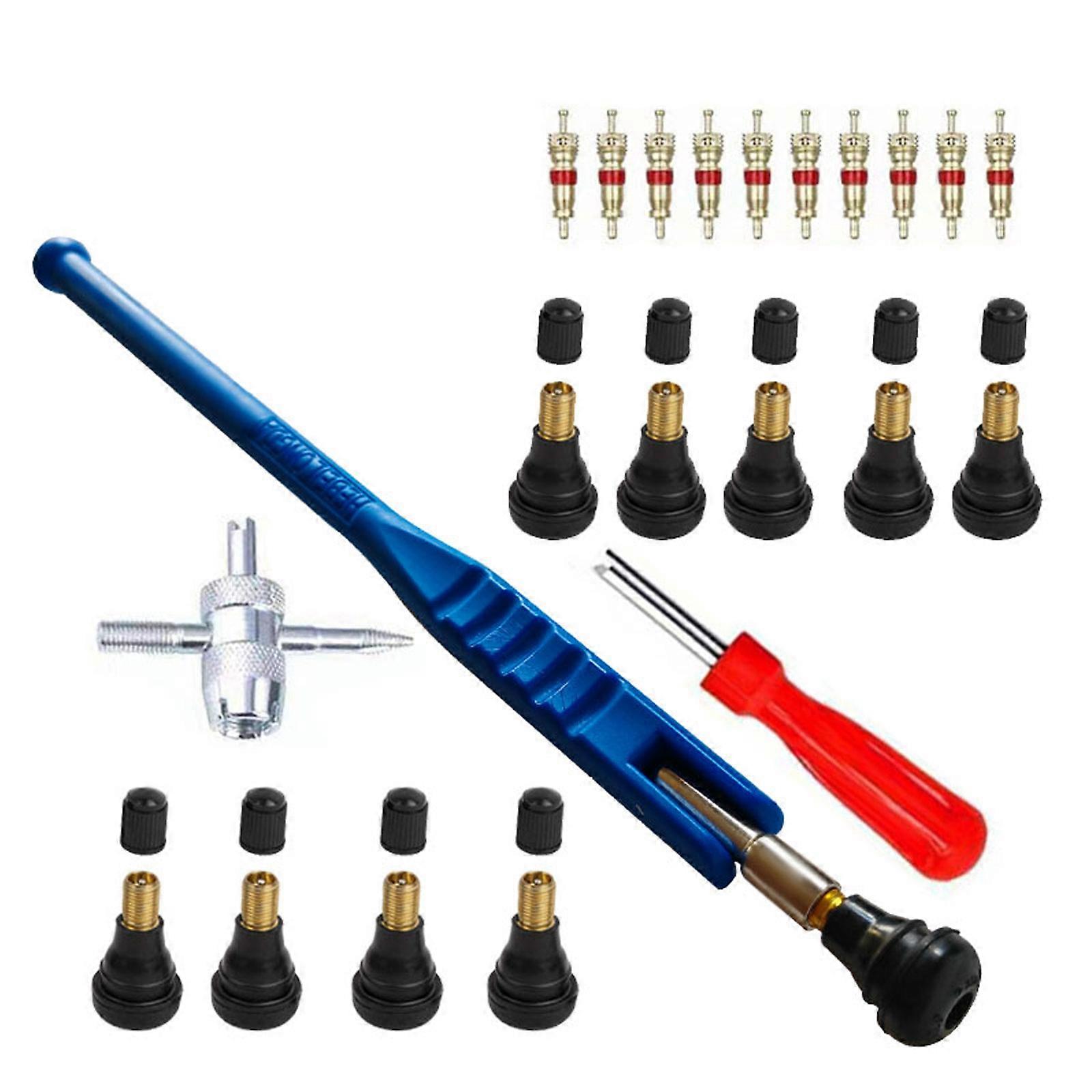Valve Stem Puller Installer Tool - Tire Snap in Short Rubber Valve Stem, Remover Installer Tool