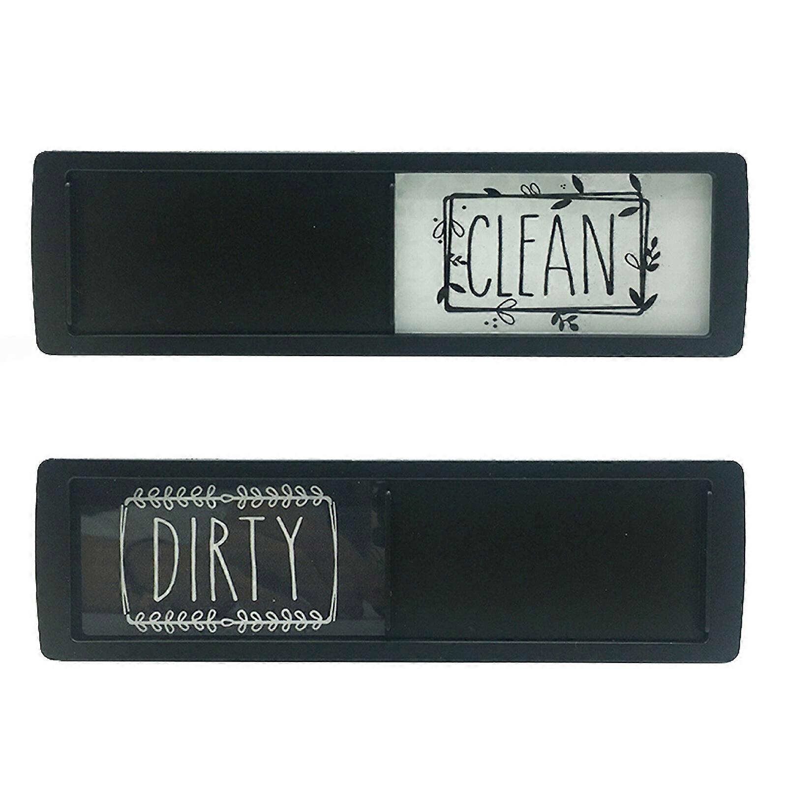 Dishwasher Magnet Clean Dirty Sign Shutter Only Changes When You Push It Non-Scratching Strong Magnet