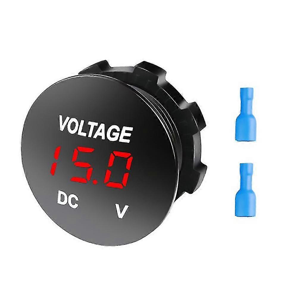 12v Voltmeter Led Digital Display, Volt Meter Volta Scale Gau 12-24v Er