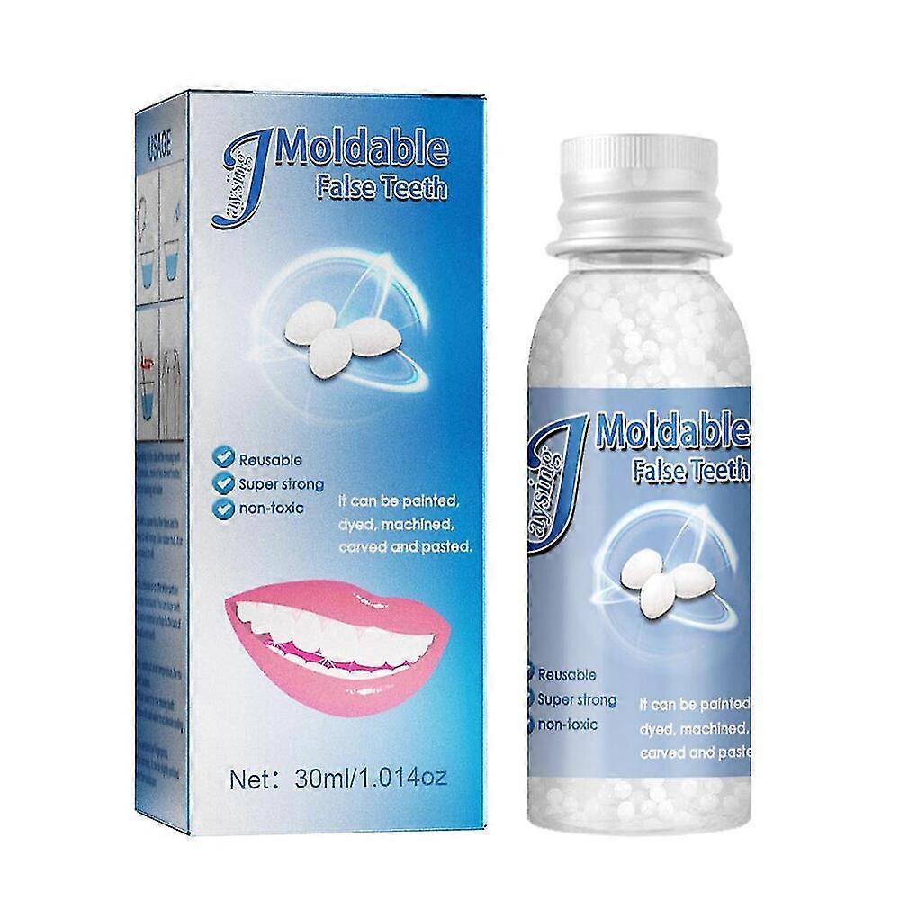 30ml Teeth Gap Falseteeth Solid Glue Resin Denture Adhesive Dentist Falseteeth Temporary Tooth Repair Set