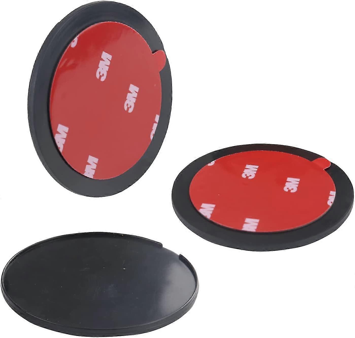 أقراص تركيب لاصقة مع ملصق 3M ، 3 أقراص تركيب لوحة القيادة اللاصقة (70 مم) لحامل GPS ، حامل هاتف السيارة ، كاميرا Sat Nav Dash Cam