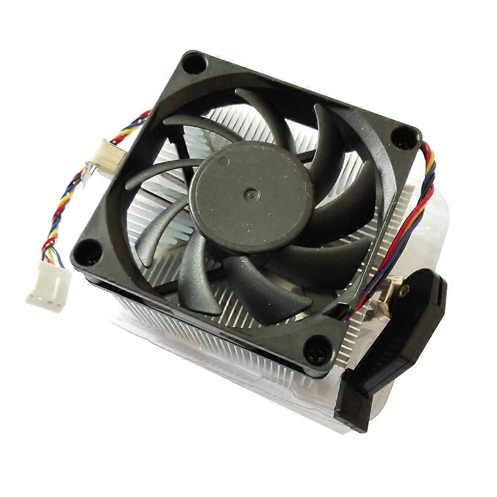 Chladič CPU 70 mm ventilátor CPU hliníkový chladič pre 4-pinový chladič AMD AM2 AM3 AM4