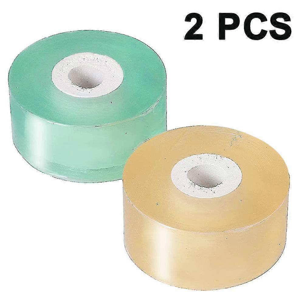 2 Pcs Grafting Tape, Stretchable En Grafting Tape Plants Rep T Fltry For Fl Fruit Tree And Budding Tape (yellow, )