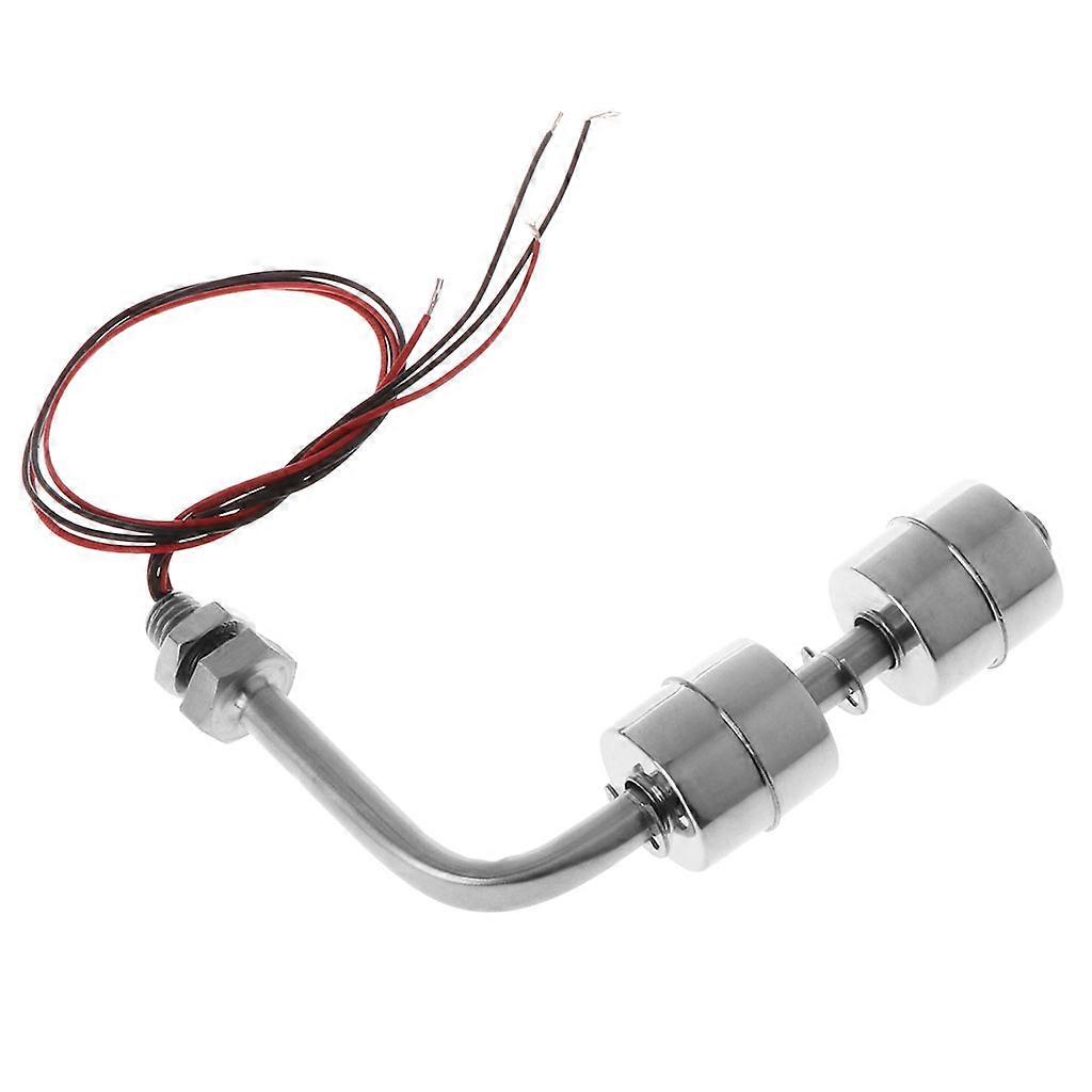  Angle Float Switch Stainless Steel NO NC Adjustable Water Level Sensor Fish for