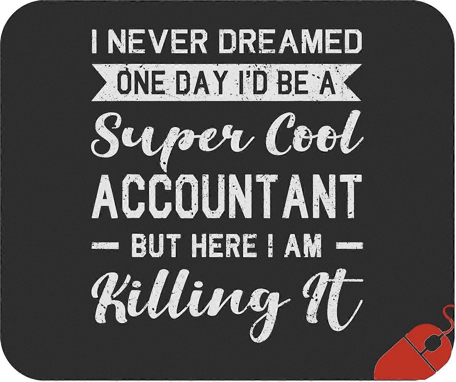 Unique Accounting Mousepad Accountants Mouse Pad - Super Accountant Mousemat Mouse Mats Gag