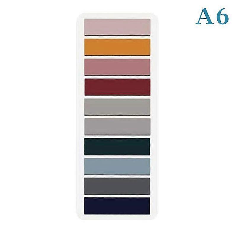 60pcs Waterproof Loose-leaf Label Sticky Notes Index Flags Tab Strip