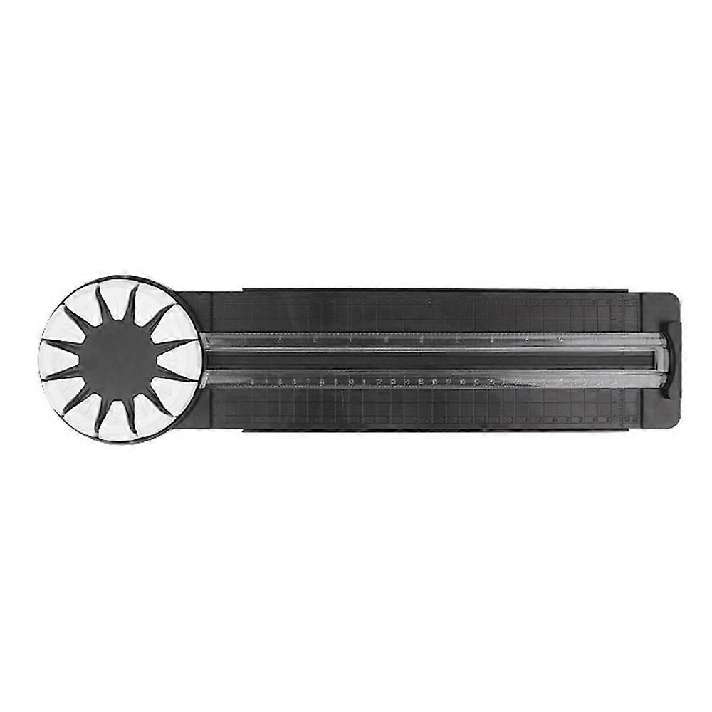 12 in 1 Paper Trimmer DIY Craft Multifunctional Cutter Machine with Measurements Paper Edge Cutter Precision Cutting Tool