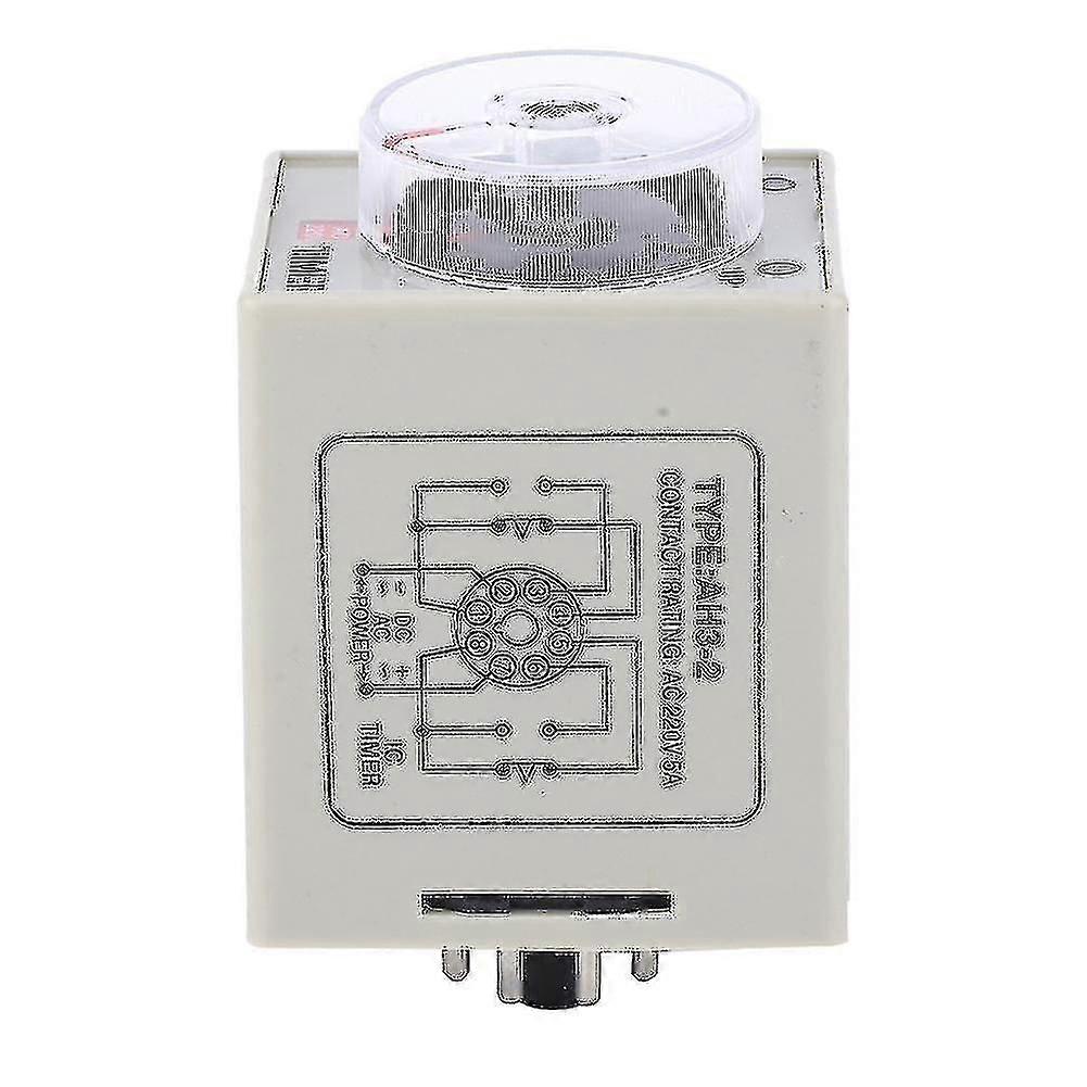 Ah3-2 Time Relay Mini Delay Controller Timer Ac 220v For Automatic  Control System30s