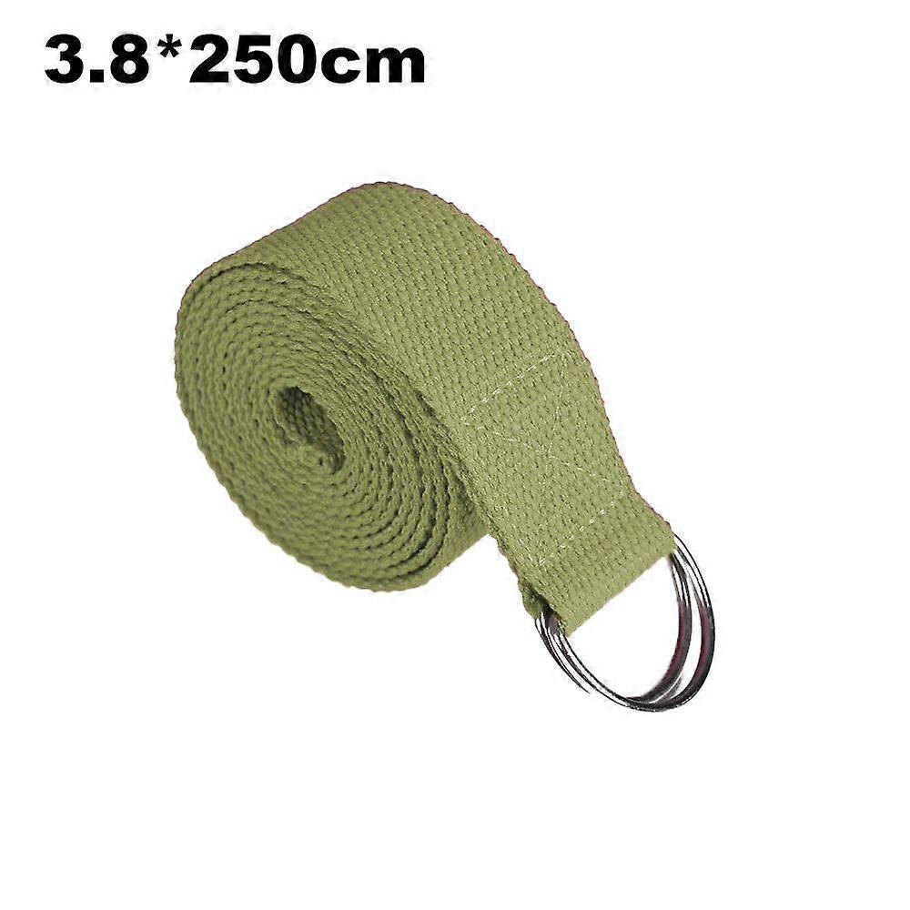 Strap for Stretching  Yoga Stretching Strap Thick Durable Cotton with Adjustable Ring